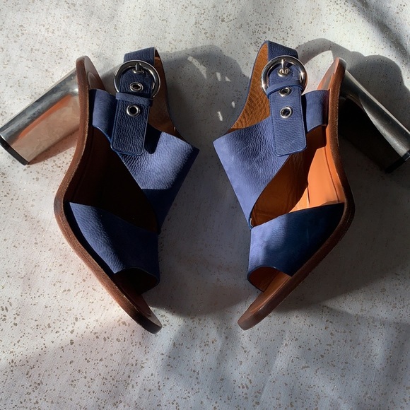 Authentic Celine suede bam bam heels - Picture 8 of 13